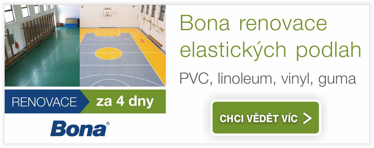 Renovace elastických podlah